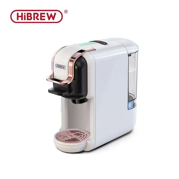 5-in-1 Capsule Coffee Machine - Hot/Cold, Dolce Gusto, Nespresso, ESE Pod, Ground Coffee - 19Bar
