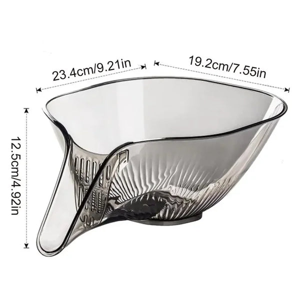 Chic Kitchen Savior: Multipurpose Sink Colander - High-Quality PET, Trendy Design for Stylish Kitchens