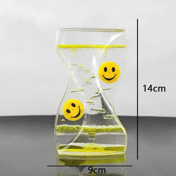 Creative Liquid Sports Oil Drop Hourglass - Stress Relieving Toy for Kids & Home Décor Gift