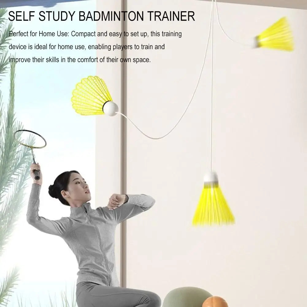 Master Your Game Anywhere: Portable Self-Study Badminton Trainer for S –  Shopsteria