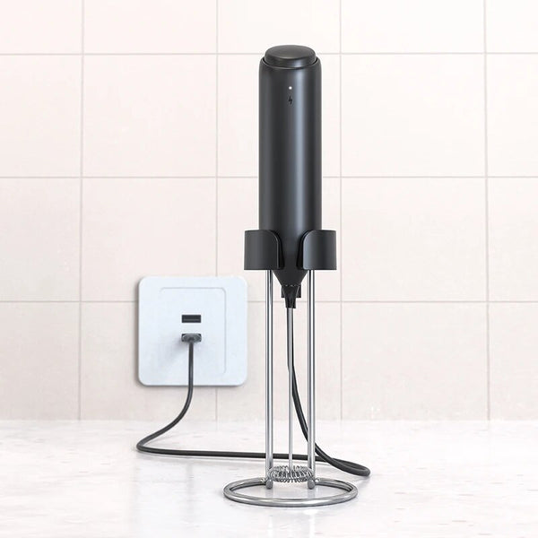 Ultimate Handheld Milk Frother - USB Rechargeable for Coffee Lattes, Cappuccinos, and More!