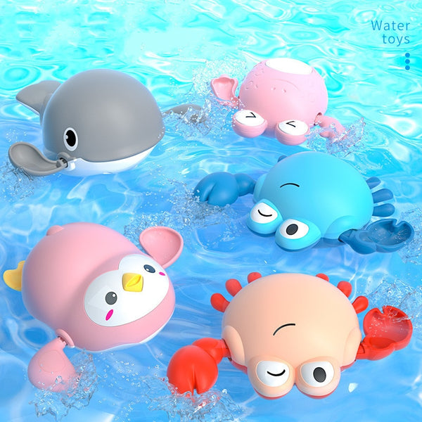 Summer Splash: Cute Clockwork Bath Toys for Kids!