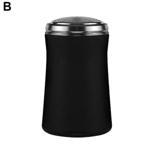Ultimate Grooming On-the-Go: Rechargeable Wet-Dry Pocket Electric Razor - Your Portable Mini Beard Shaver for Men