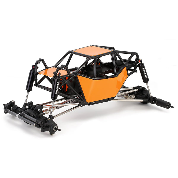 INJORA 310mm Wheelbase Rock Buggy Chassis With Tube Roll Cage for 1/10 RC Crawler Car Axial SCX10 90046 TRX4