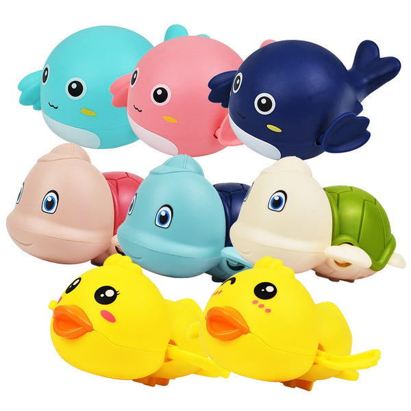 Summer Splash: Cute Clockwork Bath Toys for Kids!