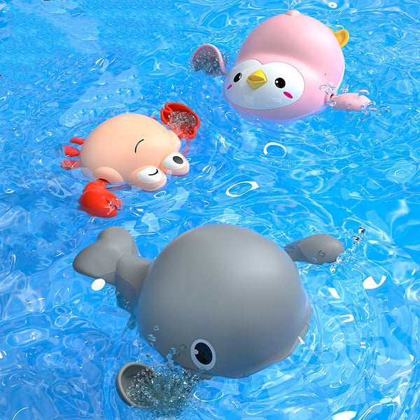 Summer Splash: Cute Clockwork Bath Toys for Kids!