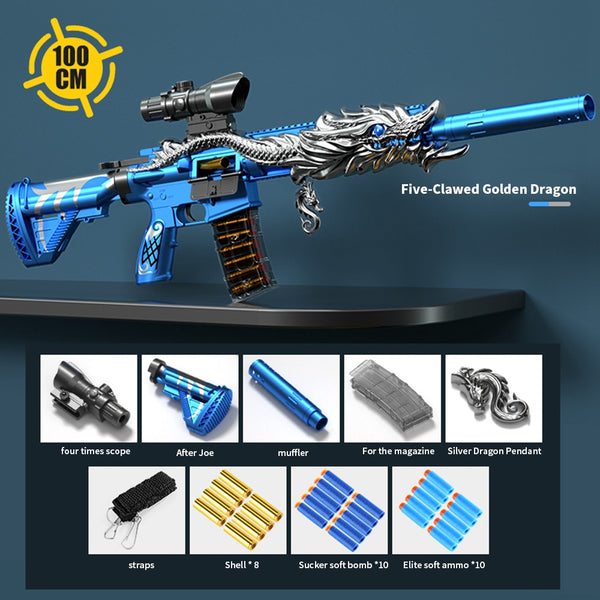 M416  Soft Bullet Toy Gun EVA Sniper Rifle Manual Loading