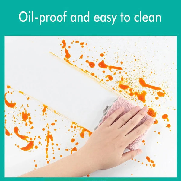 Wall Electrostatic Protective Film: Your Invisible Wall Shield For Kitchen, Bathroom & Living Room