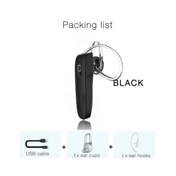 Bluetooth Headset Wireless Earphones Handsfree New Generation - Shopsteria