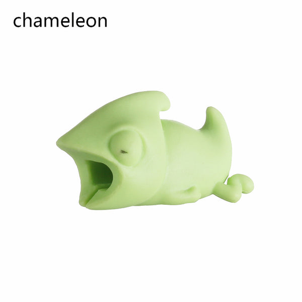 Cable Protector for iPhone Cable Charger USB Cable Winder Holder Accessory Organizer Cute Animal Doll Model Funny - Shopsteria