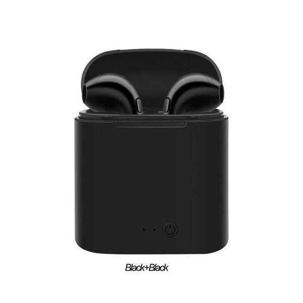 i7s TWS Mini Wireless Bluetooth Earphone Stereo Earbud Headset With Charging Box Mic For Iphone Xiaomi All Smart Phone air pods - Shopsteria007