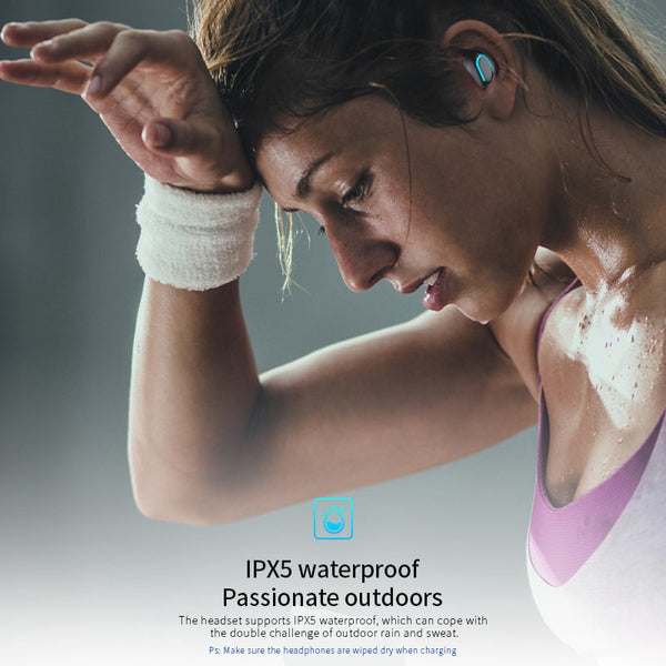 Q67 TWS Wireless Earbuds 3D Stereo Mini Bluetooth Earphone 5.0 With Dual Mic Sports Waterproof Earphones Auto Pairing Headset - Shopsteria