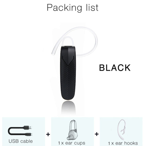 Bluetooth Headset Wireless Earphones Handsfree New Generation - Shopsteria