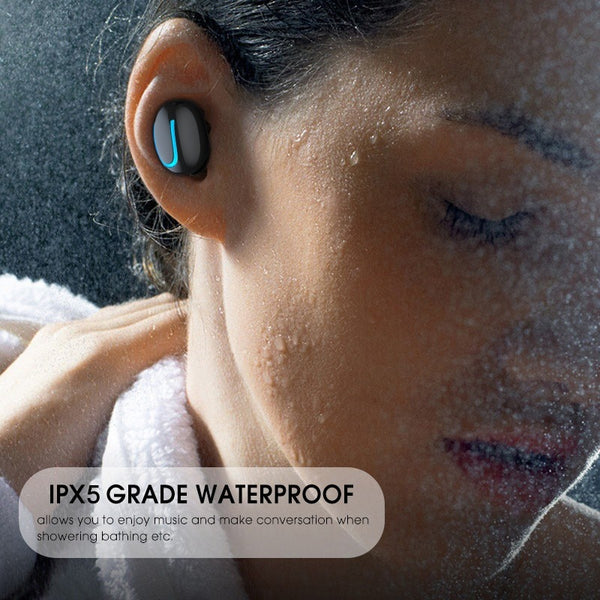 Bluetooth 5.0 Earphones Wireless Headphones Earphone Handsfree Headphone Sports Earbuds Gaming Headset - Shopsteria
