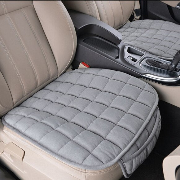 Universal Winter Warm Car Seat Cover Cushion Anti-slip Front Chair Seat Breathable Car Seat Protector - Shopsteria
