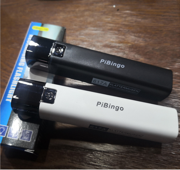 New mini power bank lipstick flashlight with lithium battery - Shopsteria