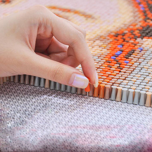 Pushpin painting (DIY Custom photo puzzles) - Shopsteria