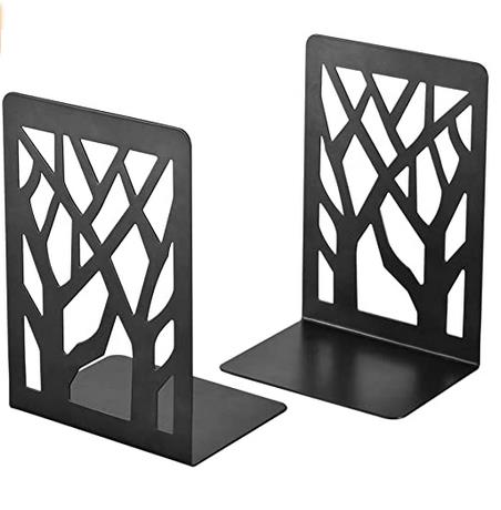 Pair Metal Fashion Bookends Metal and Desk - Shopsteria
