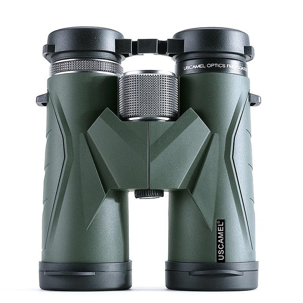 USCAMEL Binoculars 8x42 Waterproof Telescope Professional Hunting Optics Camping Outdoor (Army Green) - Shopsteria