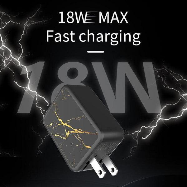 2 Port Fast Charging Quick Charge  3.0 USB Charger Mobile Smartphones - Shopsteria