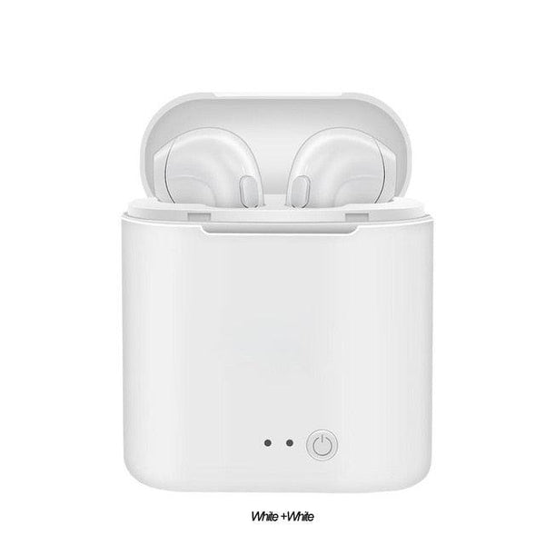 i7s TWS Mini Wireless Bluetooth Earphone Stereo Earbud Headset With Charging Box Mic For Iphone Xiaomi All Smart Phone air pods - Shopsteria007