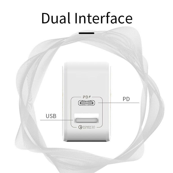 2 Port Fast Charging Quick Charge  3.0 USB Charger Mobile Smartphones - Shopsteria