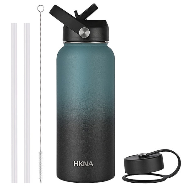 Stainless Steel Sports Water Bottle Double Wall Vacuum Insulated - Shopsteria