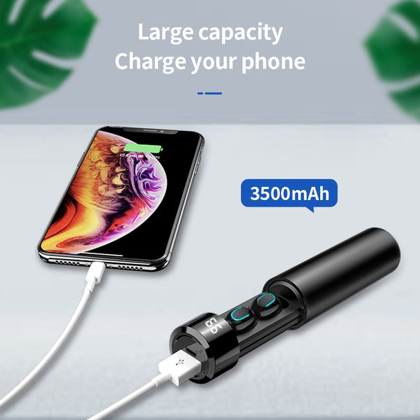Q67 TWS Wireless Earbuds 3D Stereo Mini Bluetooth Earphone 5.0 With Dual Mic Sports Waterproof Earphones Auto Pairing Headset - Shopsteria
