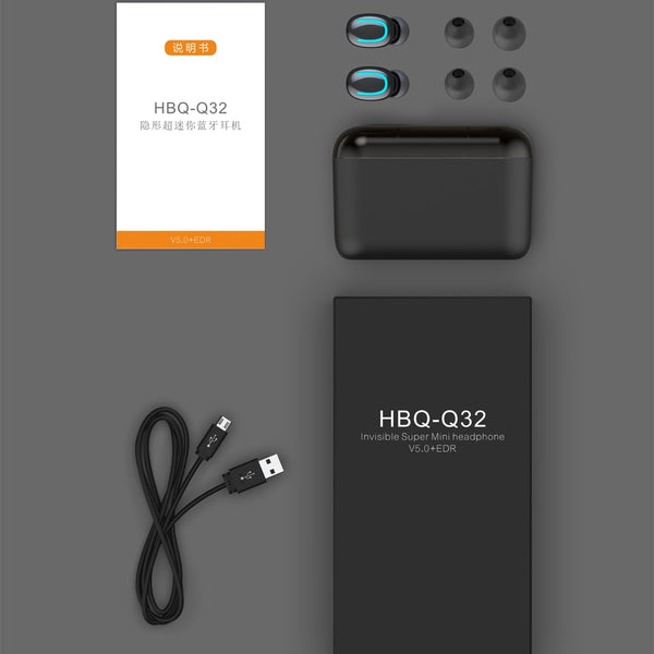 Bluetooth 5.0 Earphones Wireless Headphones Earphone Handsfree Headphone Sports Earbuds Gaming Headset - Shopsteria