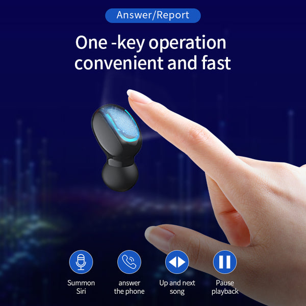 Q67 TWS Wireless Earbuds 3D Stereo Mini Bluetooth Earphone 5.0 With Dual Mic Sports Waterproof Earphones Auto Pairing Headset - Shopsteria