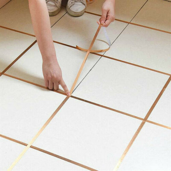 New Self-adhesive Ceramics Tile waterproof Edges Tape Decorative Corner Side Edges Strip - Shopsteria