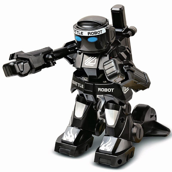 RC Robot Toy Combat Robot Battle Robot Toy Boys Children Gift With Light Sound Remote Control Toys Body Sense - Shopsteria