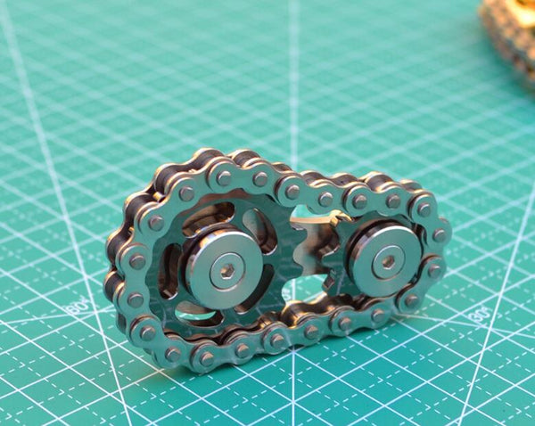 Finger Fidget Spinner  Gear Chain - Shopsteria