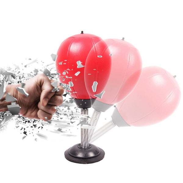 Stress Release Desktop Punching Ball Boxing Bag - Shopsteria