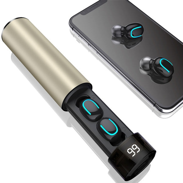 Q67 TWS Wireless Earbuds 3D Stereo Mini Bluetooth Earphone 5.0 With Dual Mic Sports Waterproof Earphones Auto Pairing Headset - Shopsteria