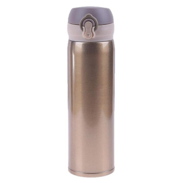 Travel Mug Water Coffee Thermos Stainless Steel Double Wall Thermal Cup - Shopsteria