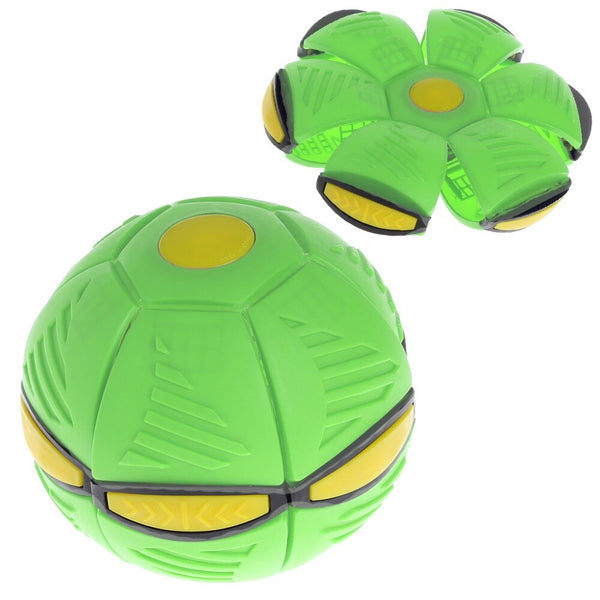 Flying UFO Flat Throw Disc Ball With LED Light and Music -  Magic Flying Ball - Shopsteria