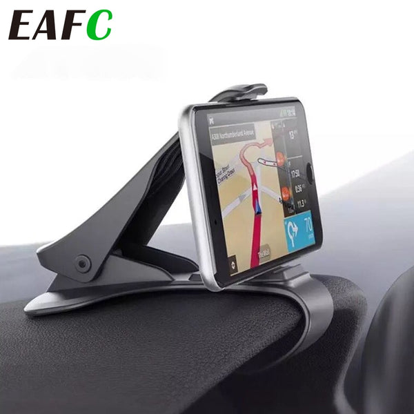 Universal Car Phone Holder GPS Navigation Dashboard Phone Holder For Mobile Phone Clip Fold Holder Mount Stand Bracket - Shopsteria