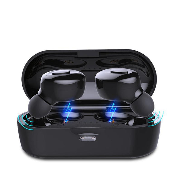 Bluetooth V5.0 Earphones TWS True Wireless Headphones In-Ear Earbuds Waterproof Mini Headsets HiFI Stereo Sports Earpiece - Shopsteria