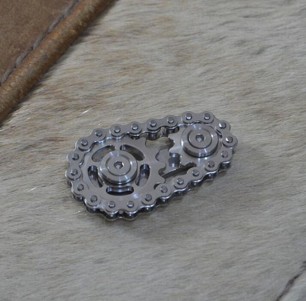 Finger Fidget Spinner  Gear Chain - Shopsteria