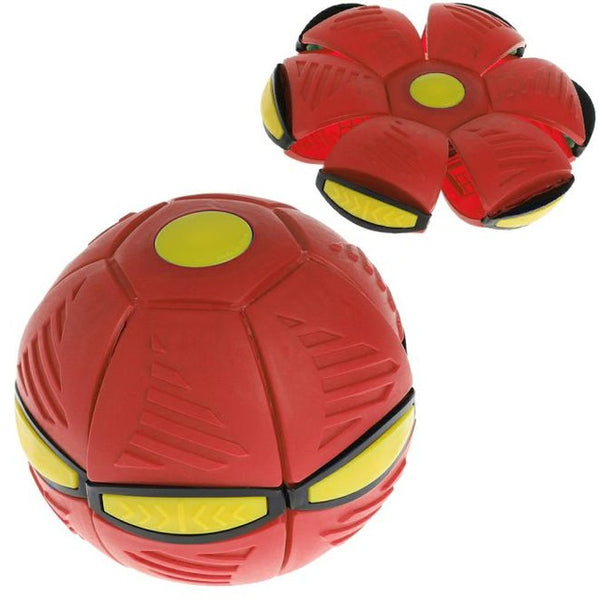 Flying UFO Flat Throw Disc Ball With LED Light and Music -  Magic Flying Ball - Shopsteria