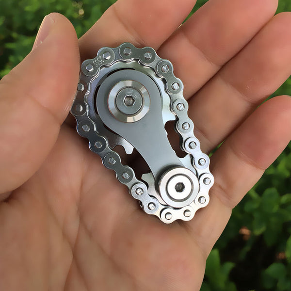 Finger Fidget Spinner  Gear Chain - Shopsteria