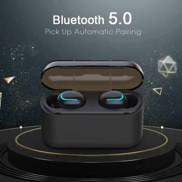 Bluetooth 5.0 Earphones Wireless Headphones Earphone Handsfree Headphone Sports Earbuds Gaming Headset - Shopsteria
