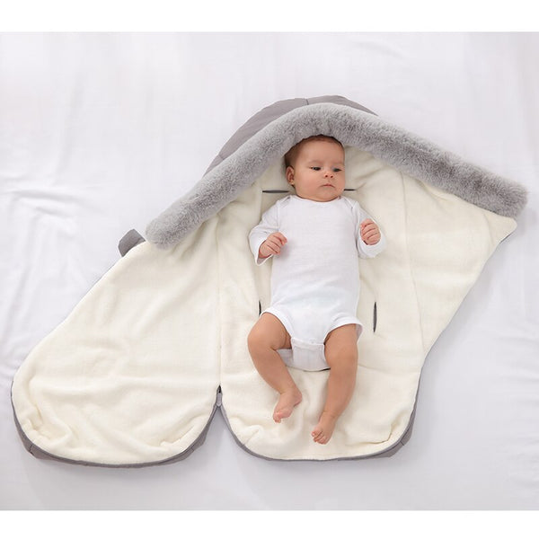 Newborn Baby Winter Warm Sleeping Bags Swaddle Blanket - Shopsteria