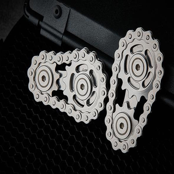 Finger Fidget Spinner  Gear Chain - Shopsteria