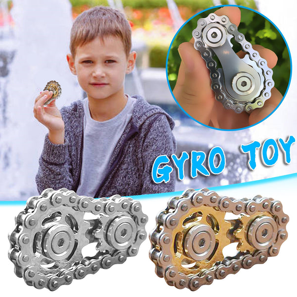Finger Fidget Spinner  Gear Chain - Shopsteria