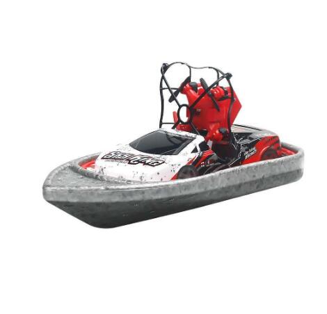 RC Boat Flying Air Boat RC-Controlled Machine Birthday Christmas Gifts Toys for Kids - Shopsteria