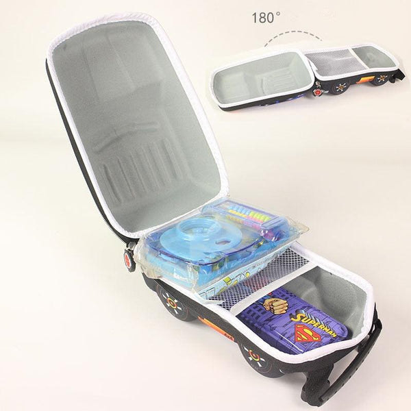 3D Car children school bags for boys lovely Toddler children's backpacks kids backpack for children - Shopsteria