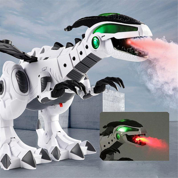 Dinosaur Toys For Kids Toys White Spray Electric Dinosaur Mechanical Pterosaurs Dinosaur Toy for Children Gift - Shopsteria