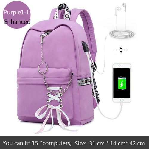 Fashion Schoolbag, Students Laptop Backpack Kids School - Shopsteria